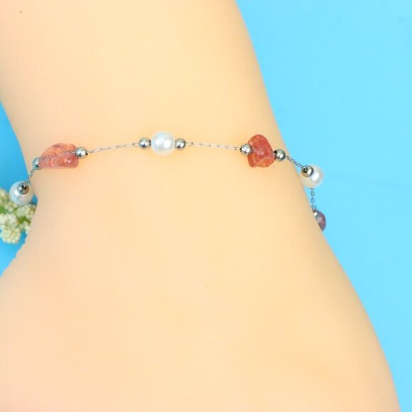 Elegant Handmade Anklet – Perfect for Women & Girls | Ideal Gift Option, DYC1343 - Picture 2 of 9